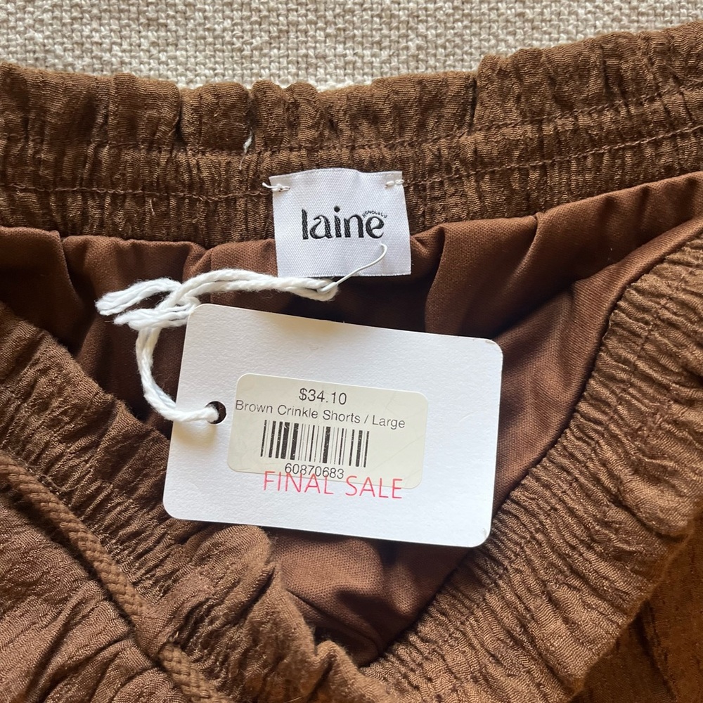Rust Brown Laine Women's Shorts